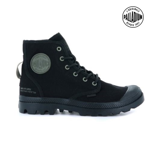 Palladium Pampa Hi Htg Supply Laarzen Heren Zwart | NL 56RCQBJ